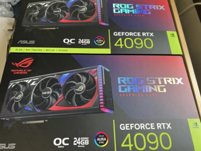 ASUS ROG STRIX NVIDIA GeForce RTX 4090 OC 24GB GDDR6X GPU Video Cards-