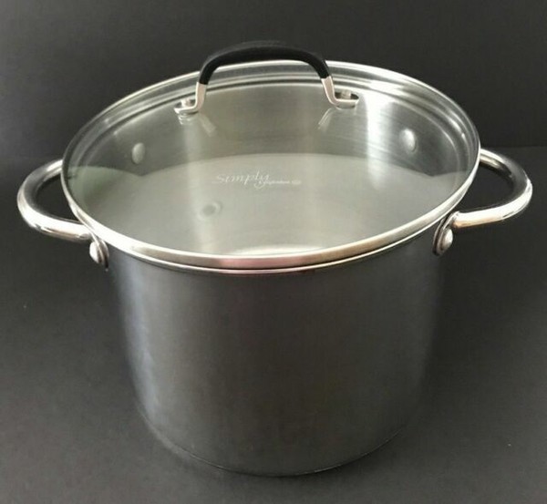 Wolfgang Puck 3 QT Saucepan Cafe Collection 1810 Stainless Steel With Lid for sale online eBay