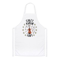 VerrüCkte Geigen-Dame Sterne KöChe SchüRze Mama Muttertag Freundin Kochen