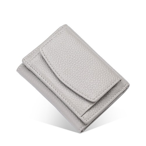 Women's PU Leather Anti-Credit Card Fraud Small Purse Folding Clutch Mini Wallet - Picture 22 of 33
