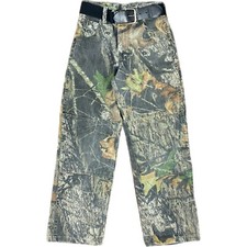 Youth Wrangler Mossy Oak Outdoor Gear Camo Relaxed Fit Jeans Size 10 Reg
