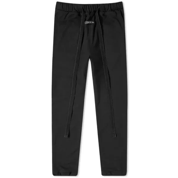 FEAR OF GOD TRACK PANTS Small black