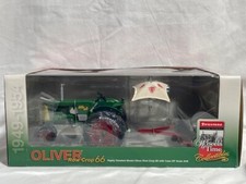 1/16 Speccast Firestone Oliver Row Crop 66, Umbrella, Case Df Grain Drill, #3145