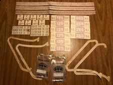 Lotto kit decals originali SWM RS 125 250 NEW ORIGINAL '70 n.33 stickers NO COPY