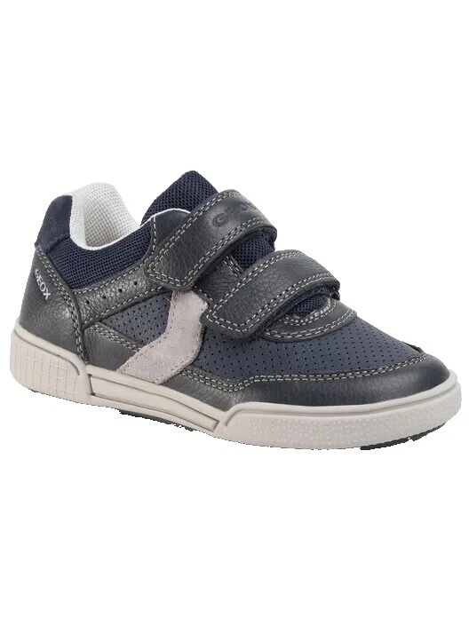 Zapatos superiores de cuero para niños Geox