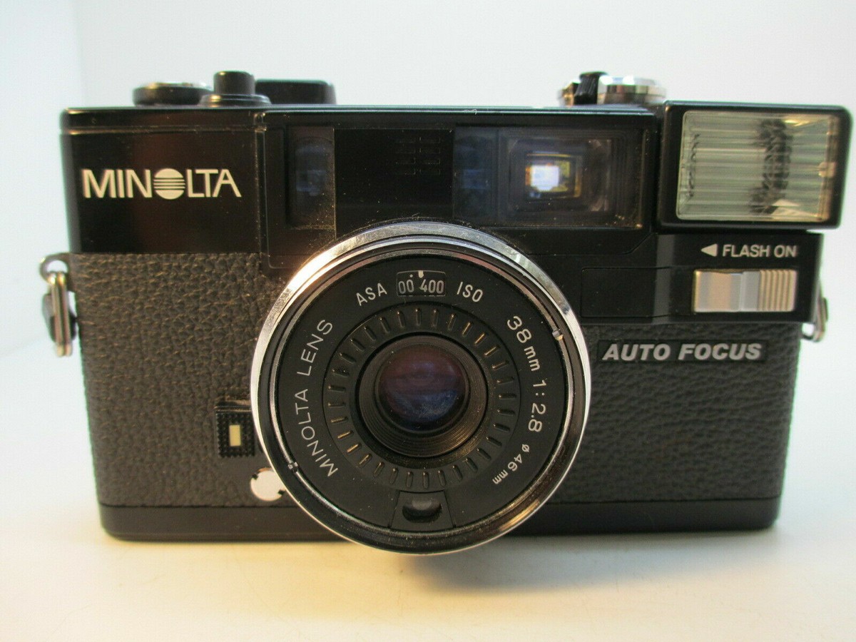 Minolta Hi-Matic AF2 35mm film Camera Tested Working Bad Flash | eBay