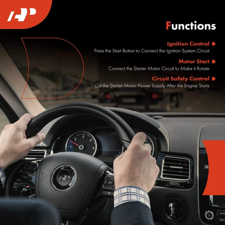 Interruptor de partida de ignição A-Premium com 7 pinos para Saab 900 1995 1996 1997 1998 - Imagem 4 de 4