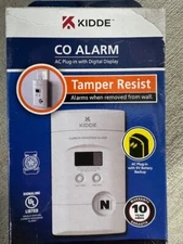 KIDDE Carbon Monoxide CO Alarm Plug-In & Battery Backup KN-COB-DP2