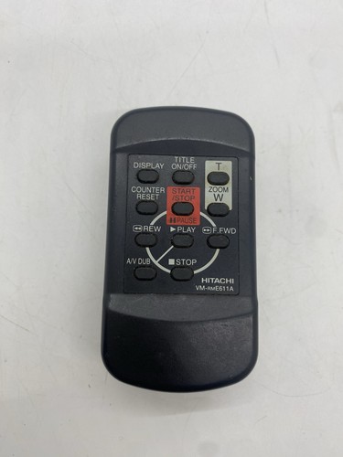 Hitachi Video Camera Camcorder Remote Control Vm-rmE611a Tested Unit Only - Picture 10 of 24