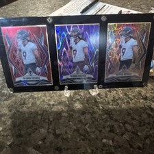 Talanoa Hufanga Three Cards Numbered 18/49 Purple, Red 216/350, Orange 299/399