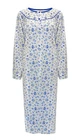 i-Smalls Women's Thermal Nightdress - 100% Brushed Cotton Flannelette Nightie -