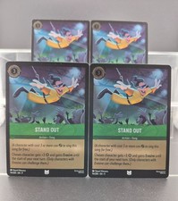 Disney Lorcana Stand Out 94/204 Fabled Uncommon Foil 4 Cards