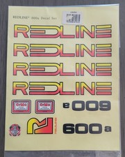 Red Line BMX NOS 600a Decal Set Redline Vinta...