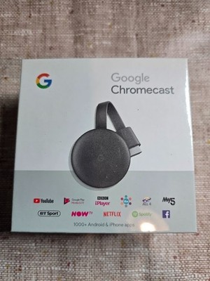 Google Chromecast 3. Generation Brandneu Verpackt Versiegelt