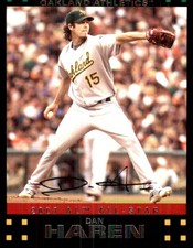 Dan Haren 2007 Topps Updates & Highlights #UH271 Athletics MLB READ FREE SHIP