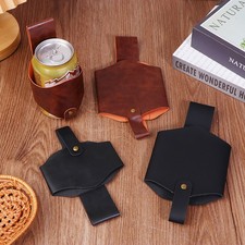 PU-Leder Bierflasche Taillen holster Tragbare Bierg&uuml;rtel tasche Flaschen halter