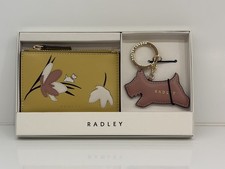Brand New Radley Spring Daze - Small Zip Purse & Keyring Set - Honeycomb - boxed