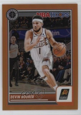 2023 Panini NBA Hoops Premium Stock Orange Prizm 224/299 Devin Booker #96 07rd