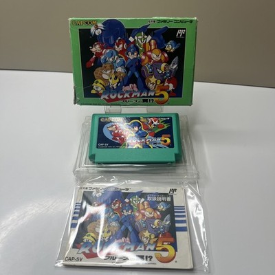 SES Spiel Rockman 5 Megaman Nintendo Famicom UK Verkäufer keine Einfuhrgebühren Capcom 