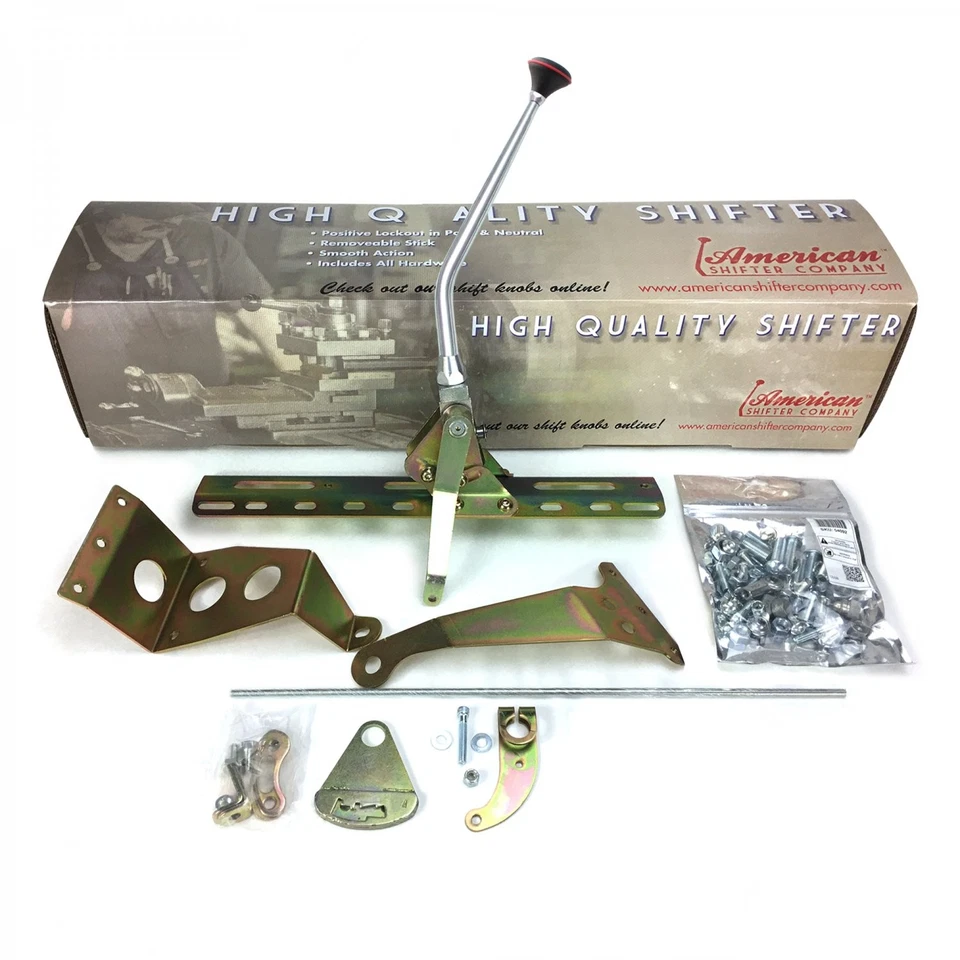 Комплект кнопочного переключателя передач с 12 хромированными рычагами для Ford C6 - Изображение 2 из 4