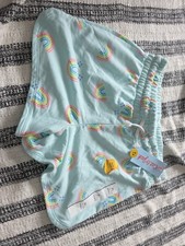 NEW Cat  Jack Girl's Rainbow Print Pull On Shorts Size XLarge 14/16 