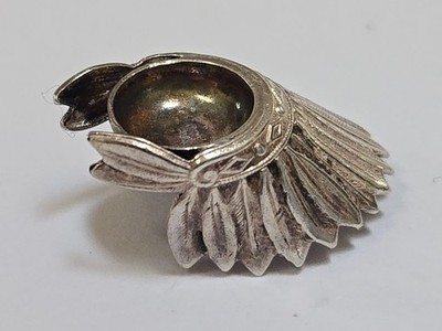 Sterling Silber ~ Indianer Kopfschmuck Charm ~ Southwestern ~ VINTAGE