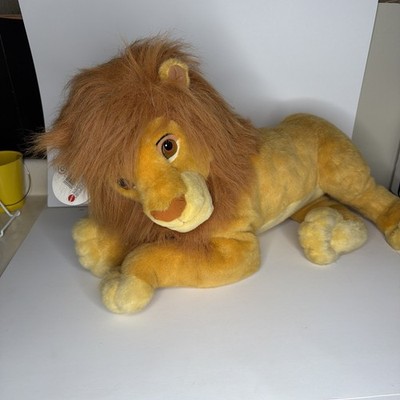 Vintage 1994 Mattel Disney The Lion King TLK Large Adult Simba Plush w/Tag ~24 