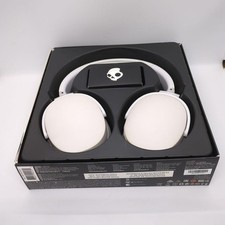 Skullcandy Wireless Headphones White Model S6HTW-L678 Bluetooth Over-Ear Stylish