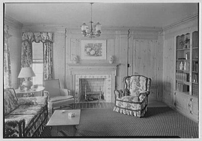 Photo:Manhasset Long Island NY C Bagley Wright Library Residence 1939
