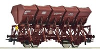 Roco H0 6600331 - Muldenkippwagen F-Z 120, Db, Ep.Iv