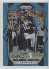 2017 Panini Prizm Light Blue Prizm 16/199 Emmanuel Sanders #17 4t6