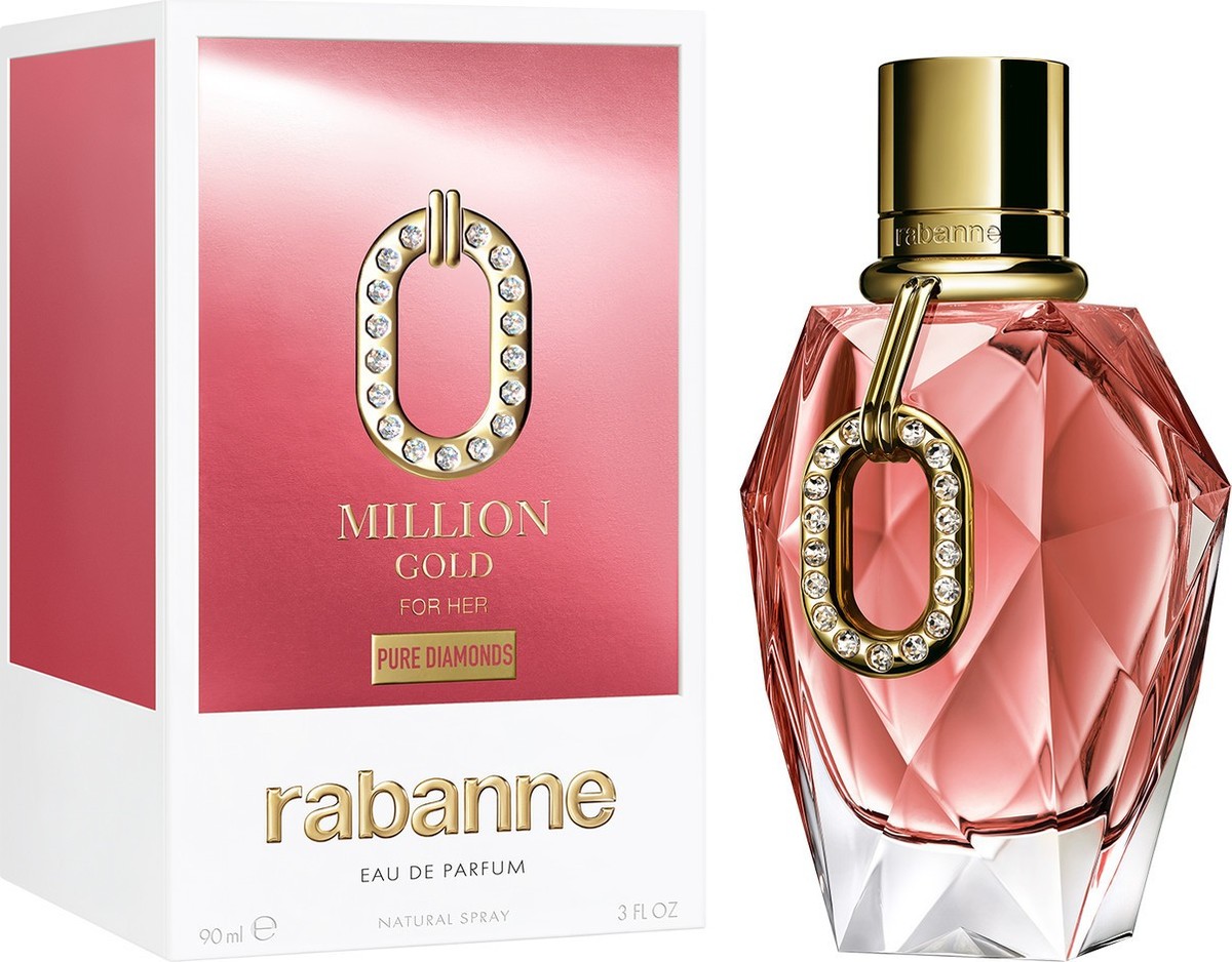 Paco Rabanne Million Gold PURE DIAMONDS For Her Eau de Parfum 90ml