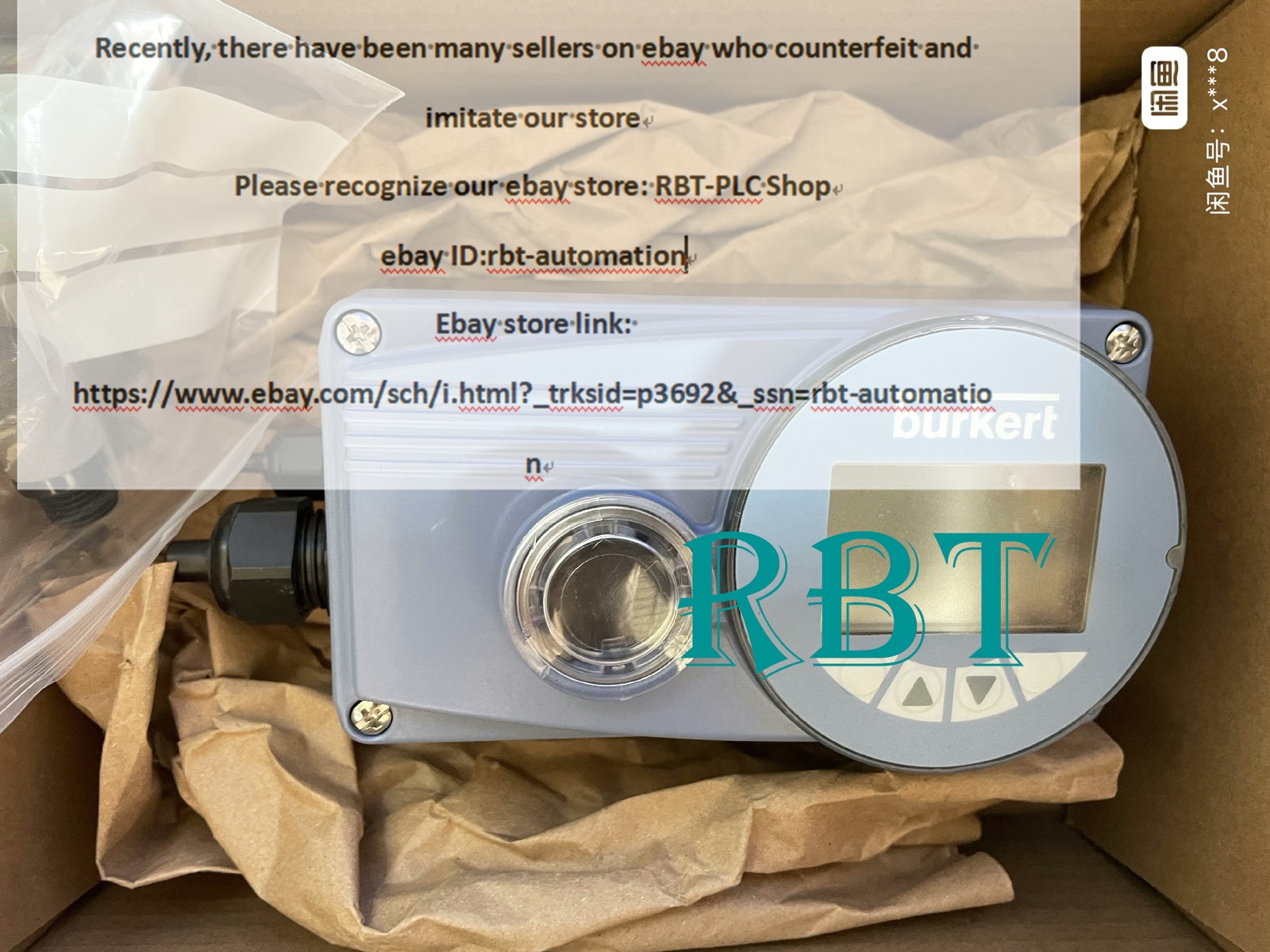 burkert 8792 00224947 Valve positioner brand new