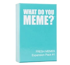WHAT DO YOU MEME? Fresh Memes #1 Expansion Pack Designed to be Added to Core...