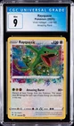 2020 POKEMON VIVID VOLTAGE, AMAZING RARE #138/185 RAYQUAZA CGC 9