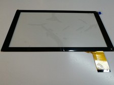Black: ProntoTec X1 10.1 Inch Quad Core Touchscreen Digitizer Touchscreen