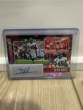 Devin White Donruss 2022 Signature Highlights Cracked Ice Auto # Sh74