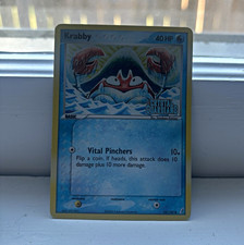 Pokemon TCG Krabby 54/100 EX Crystal Guardians Reverse Holo 2006 English on eBay