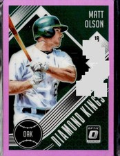 2018 Donruss Optic Pink Prizm #20 Matt Olson Pink (O)