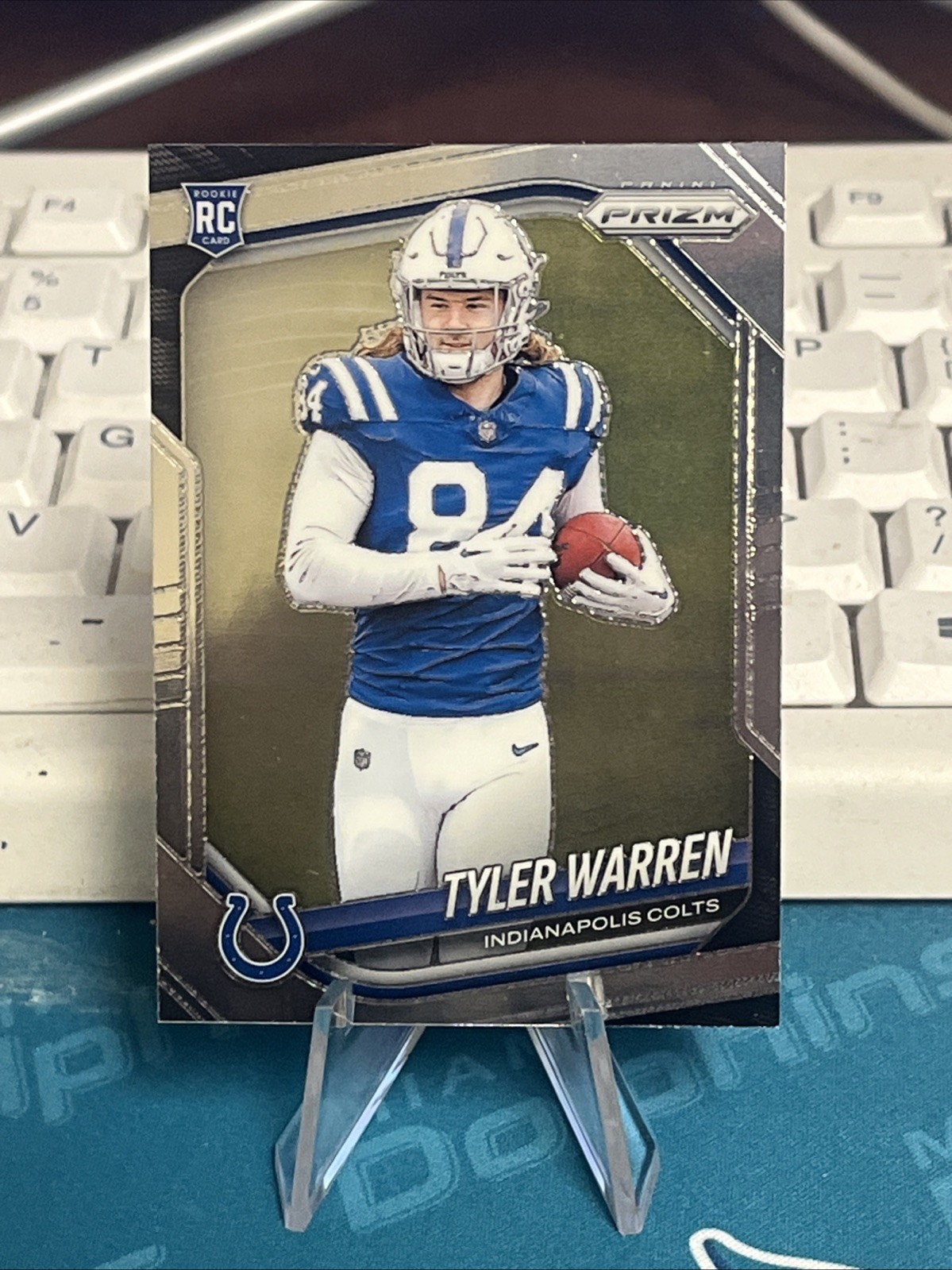 2025 Panini Prizm - Rookies Tyler Warren #339 (RC)