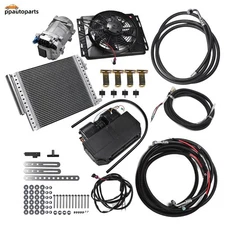 Cool&Heat DC 12V Underdash Electric Air Conditioner Universal Auto Car A/C Kit