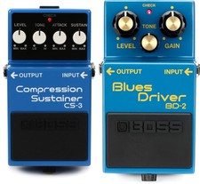 Boss CS-3 Compression Sustainer Pedal + Boss ...