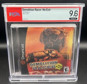 Demolition Racer: No Exit (Sega Dreamcast, 2000) PSA Graded Sealed 9.6 A NOT CGC