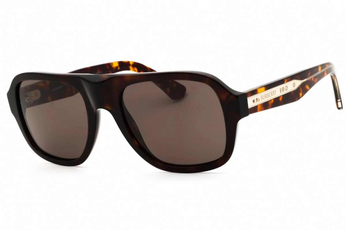 Burberry Aviator-Style Sunglasses in Dark Brown/Black Shop the Burberry BE4478 Sunglasses Dark Havana/Dark Brown main image 4