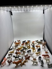 53 ASSORTED WILD SAFARI ANIMALS, DOGS, Small, Med And Large WILD AND DOMESTIC