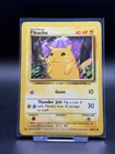 Pikachu 58/102 Base Set HP Pokemon Card TCG Vintage