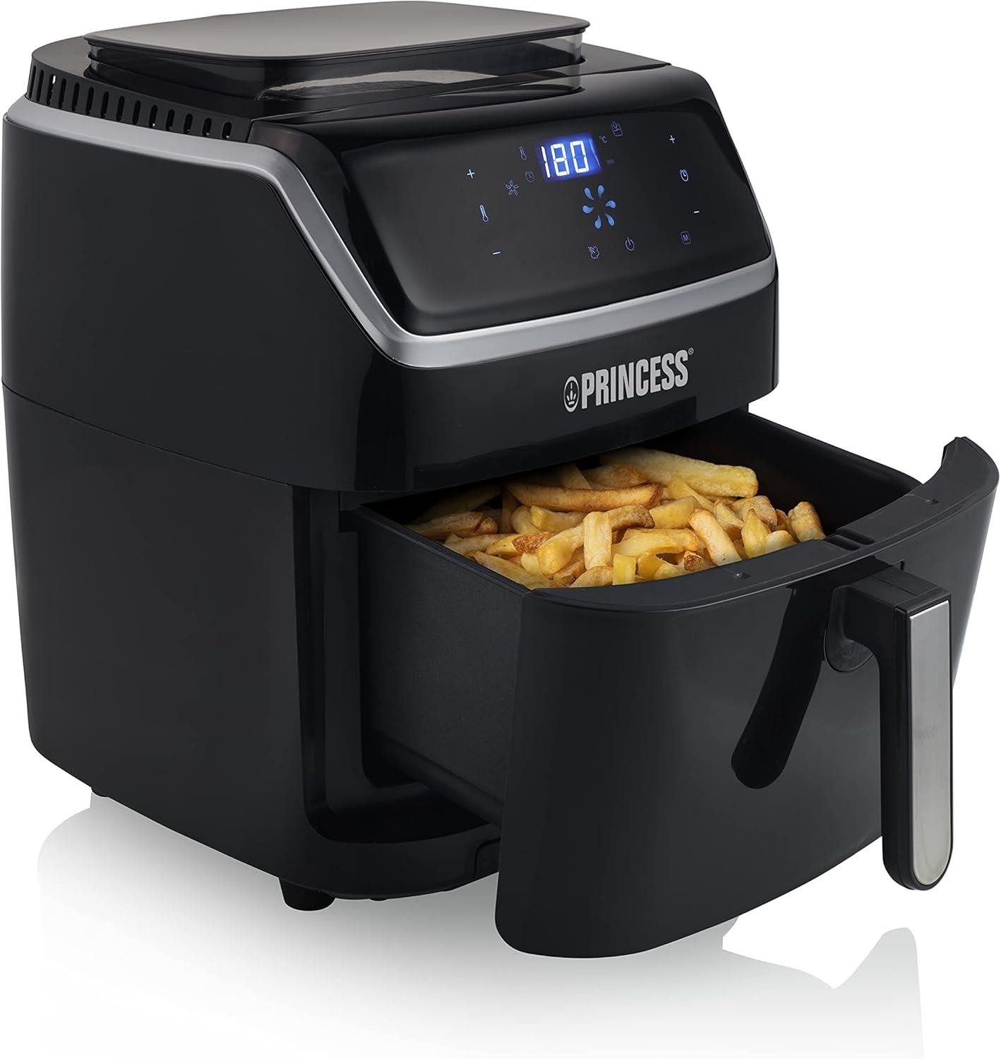 Princess 6.5L Digital Touch Screen Air Fryer With Steam Oven