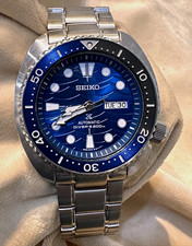 Seiko Prospex Automatic 200m Blue Dial Day/Date 44mm Blue/Black Bezel