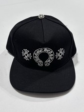Chrome Hearts Horseshoe Denim Basketball Hat NEW 100 AUTHENTIC