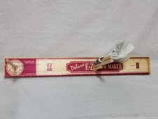 Vintage Deluxe E-Z Bow Maker Wooden Spool Crafting Gift Wrapping Wreath Making